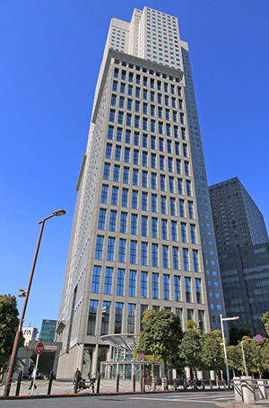 赤坂山王支店 オフィスビル外観