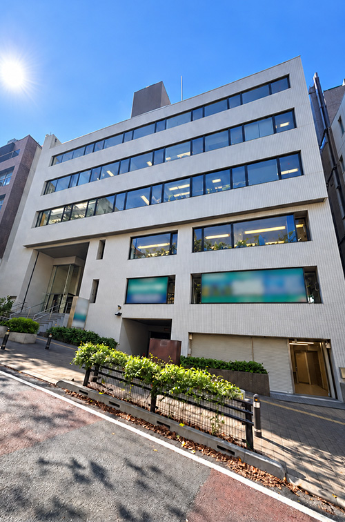 渋谷支店準備室 オフィスビル外観